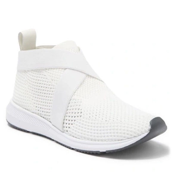 NEW Eileen Fisher Zing Stretch Knit Sneakers in White, Size 11 NEW w/o Box